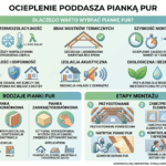 ocieplenie poddasza pianką PUR