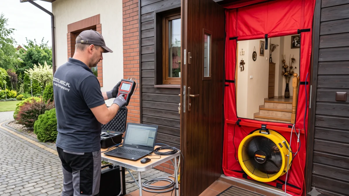 test BlowDoor