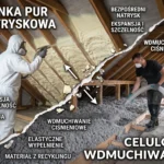 Wdmuchiwanie granulatu czy natrysk pianki